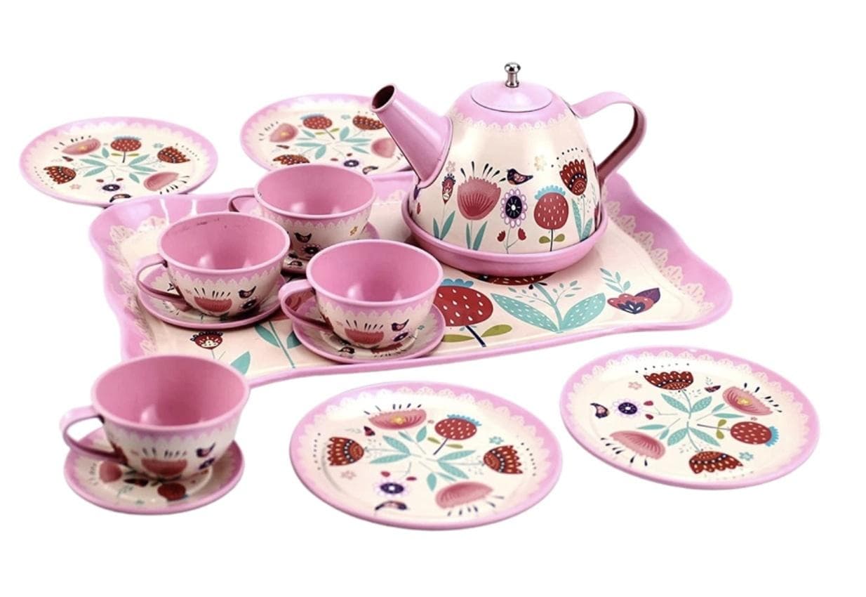 Zestaw do herbaty z tacką wydawnictwa Maksik