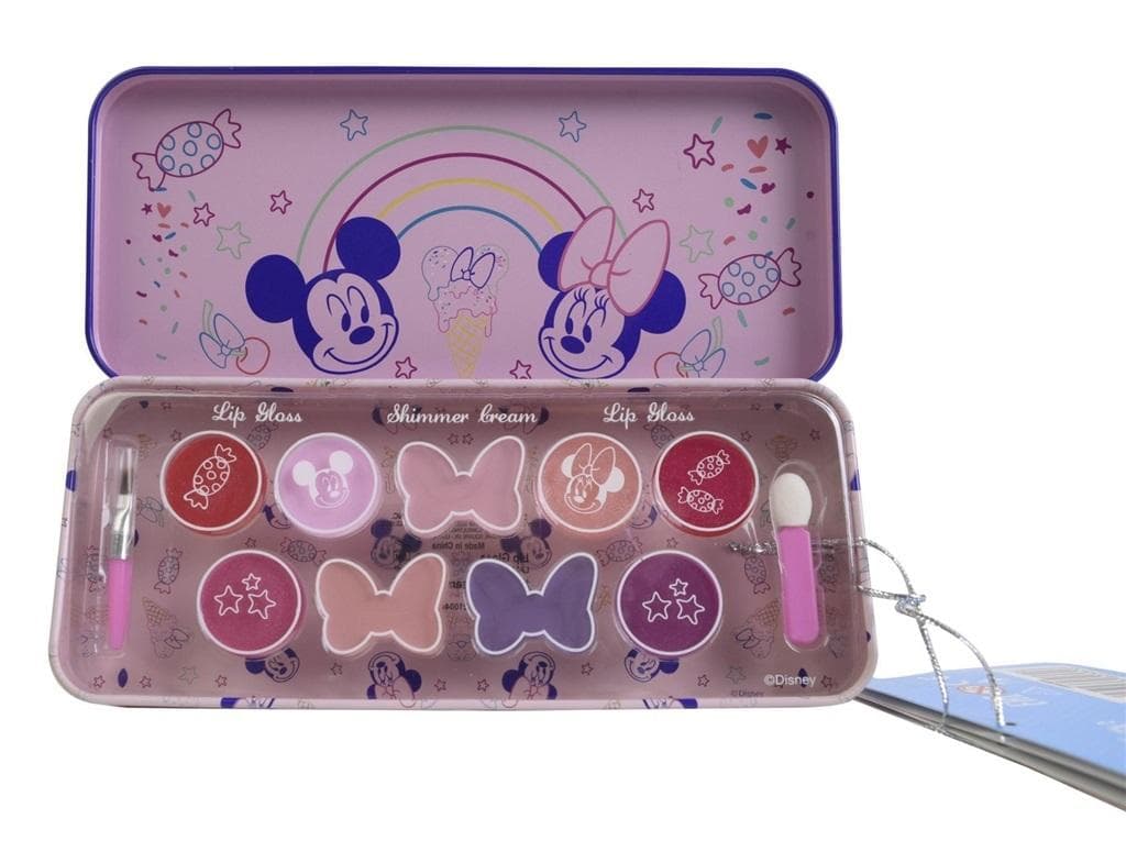 Zestaw kosmetyków dla dzieci Minnie Mouse w metalowym etui