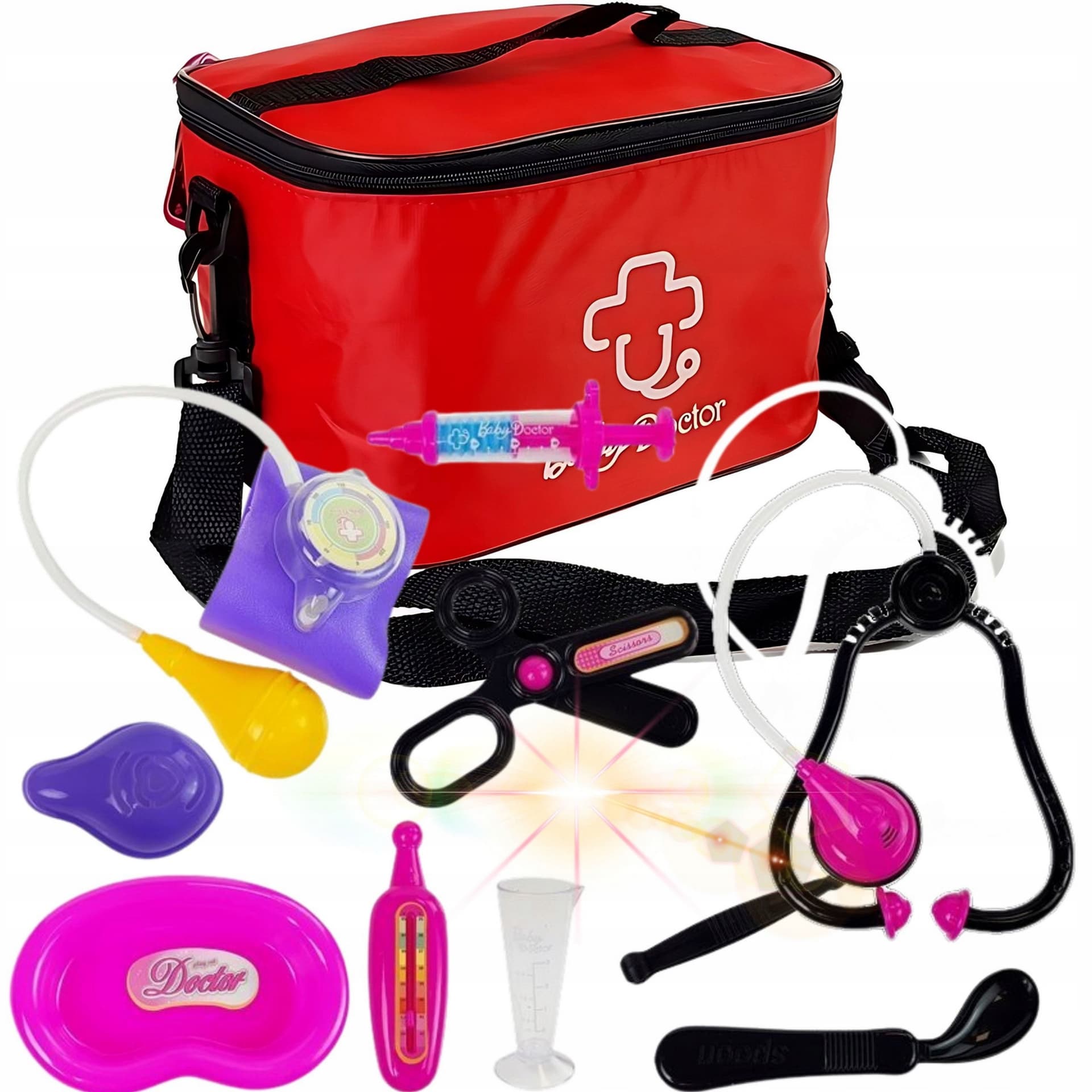 Zestaw lekarski dla dzieci w torbie