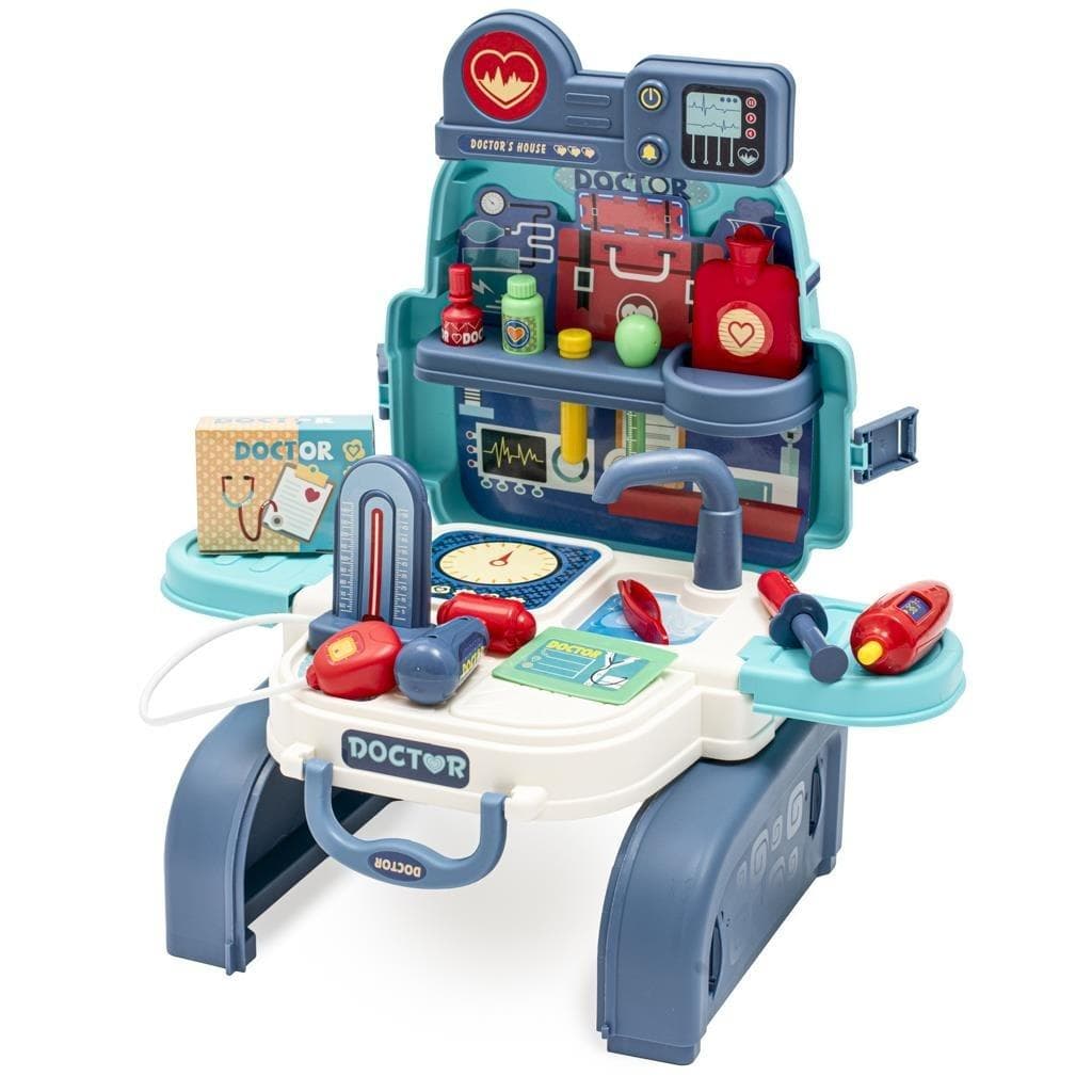 Zestaw medyczny 3w1 w plecaku dla dzieci