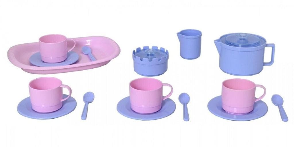 Zestaw naczyń do kawy Plasto 18 elementów