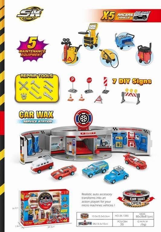 Zestaw Parkingowy dla dzieci SK-128S Maksik