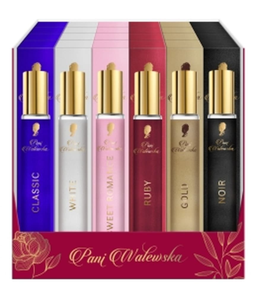Zestaw perfumowanych wód Walewska 6 x 15 ml + torebka