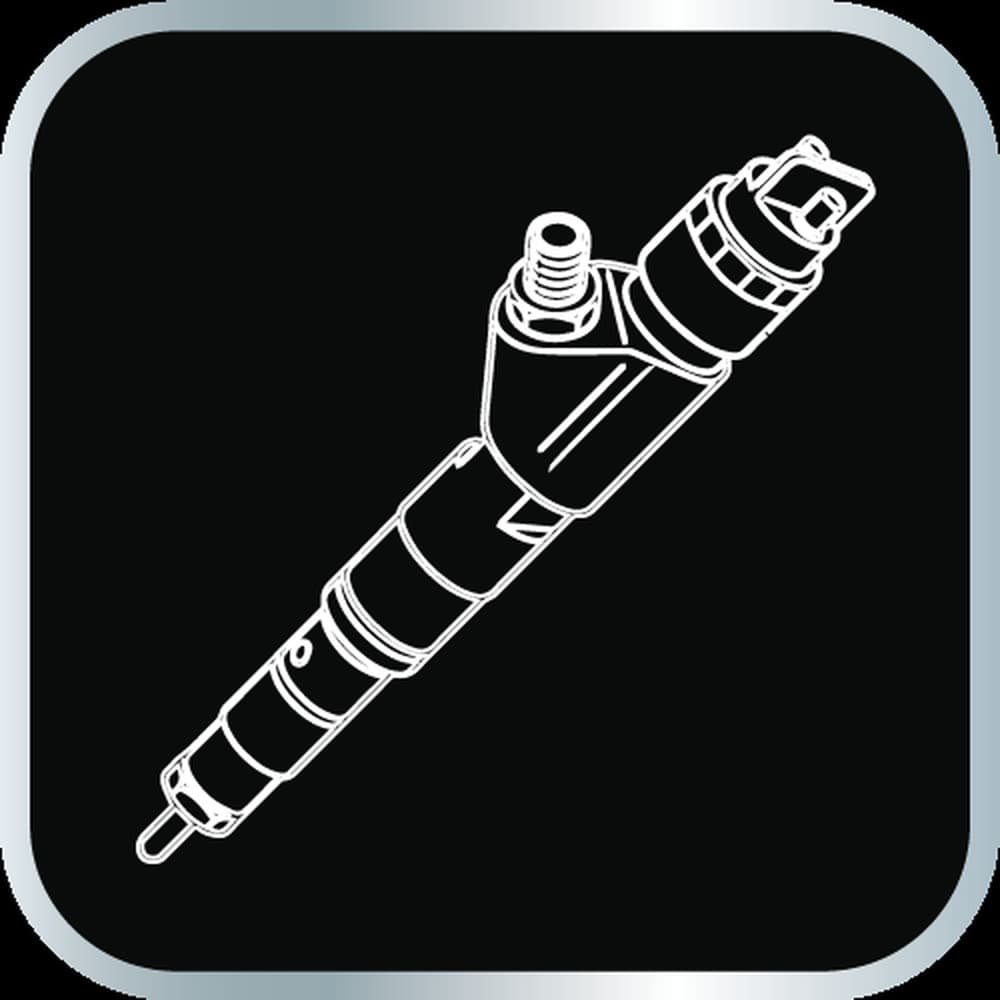 Zestaw ściągaczy do wtryskiwaczy z młotkiem bezwładnościowym 14 sztuk