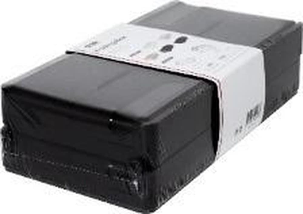 Zestaw składanych organizerów do przechowywania 2 szt czarne