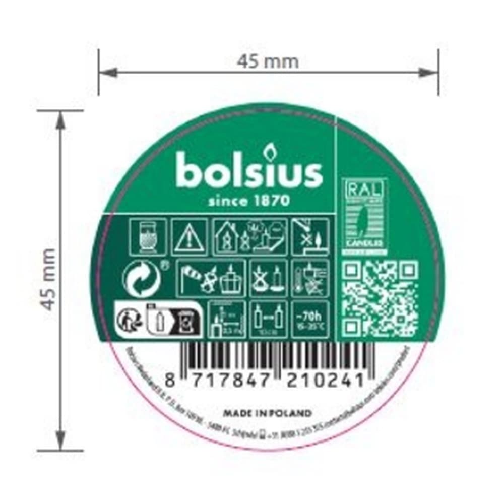 Znicz Zajączek wkład do lampionu 232 g 70 h