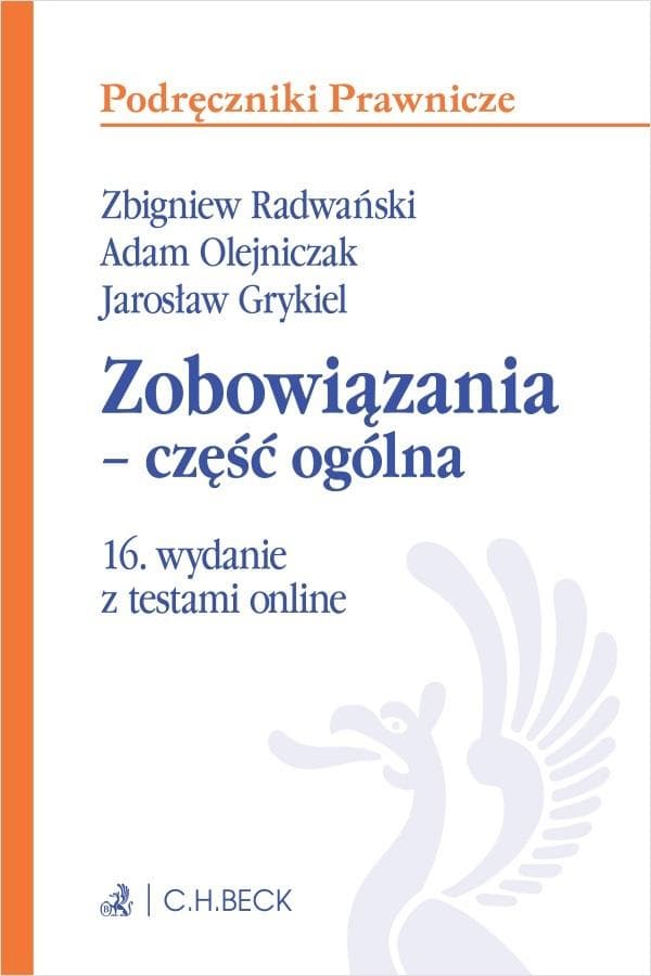 Zobowiązania - część ogólna z testami online Wydanie 16