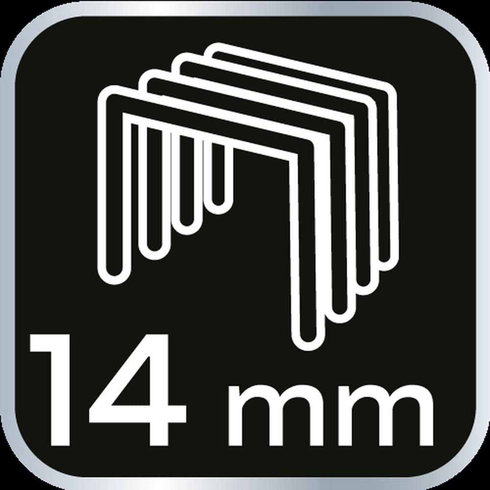 Zszywki typ J 14 mm 1000 sztuk do tapicerowania